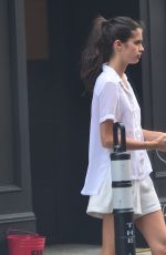 SARA SAMPAIO Leaves Her Hotel in New York 06/12/2015
