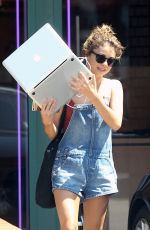 SARAH HYLAND Out Shopping in Los Angeles 06/06/2015