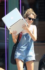 SARAH HYLAND Out Shopping in Los Angeles 06/06/2015