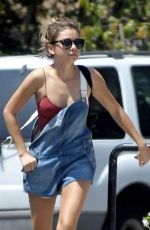 SARAH HYLAND Out Shopping in Los Angeles 06/06/2015