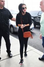 SELENA GOMEZ Arrives at JFK Airport in Ne York 06/23/2015