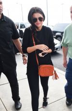 SELENA GOMEZ Arrives at JFK Airport in Ne York 06/23/2015