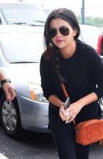 SELENA GOMEZ Arrives at JFK Airport in Ne York 06/23/2015