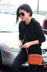 SELENA GOMEZ Arrives at JFK Airport in Ne York 06/23/2015