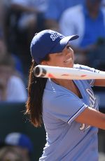 SELENA GOMEZ at Big Slick Celebrity Softball in Kansas City 06/19/2015