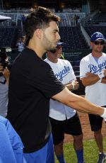 SELENA GOMEZ at Big Slick Celebrity Softball in Kansas City 06/19/2015