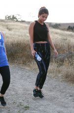 SELENA GOMEZ in Tights Out Hiking in Hollywood Hills 06/26/2015