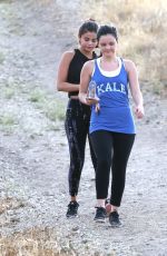 SELENA GOMEZ in Tights Out Hiking in Hollywood Hills 06/26/2015