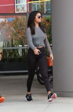 SELENA GOMEZ Leaves a Gym in West Hollywood 06/18/2015