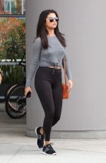 SELENA GOMEZ Leaves a Gym in West Hollywood 06/18/2015
