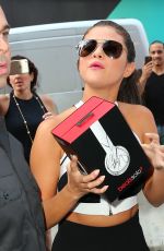 SELENA GOMEZ Leaves iHeart Radio in New York 06/22/2015