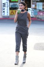 SELENA GOMEZ Out and About in Los Angeles 06/04/2015