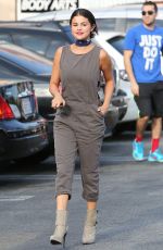 SELENA GOMEZ Out and About in Los Angeles 06/04/2015