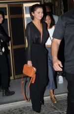 SELENA GOMEZ Out for an Evening in New York 06/22/2015
