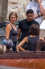 SHAILENE WOODLEY on the Set of Allegiant: Part 1 in Atlanta 06/08/2015