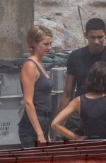 SHAILENE WOODLEY on the Set of Allegiant: Part 1 in Atlanta 06/08/2015