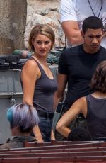 SHAILENE WOODLEY on the Set of Allegiant: Part 1 in Atlanta 06/08/2015
