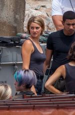 SHAILENE WOODLEY on the Set of Allegiant: Part 1 in Atlanta 06/08/2015
