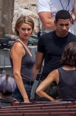 SHAILENE WOODLEY on the Set of Allegiant: Part 1 in Atlanta 06/08/2015
