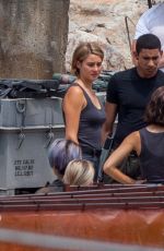 SHAILENE WOODLEY on the Set of Allegiant: Part 1 in Atlanta 06/08/2015