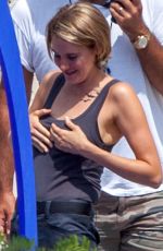 SHAILENE WOODLEY on the Set of Allegiant: Part 1 in Atlanta 06/08/2015