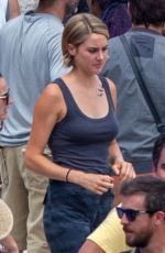 SHAILENE WOODLEY on the Set of Allegiant: Part 1 in Atlanta 06/08/2015
