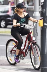SHAKIRA Riding a Bike Out in Berlin 06/06/2015