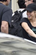 SHAKIRA Riding a Bike Out in Berlin 06/06/2015