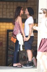 SHANNON ELIZABETH at a Subway Station in Soho 06/19/2015