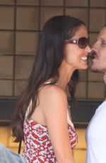 SHANNON ELIZABETH at a Subway Station in Soho 06/19/2015