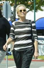SHARON STONE OuOut and About in Los Angeles 06/16/2015
