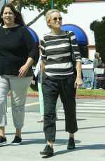 SHARON STONE OuOut and About in Los Angeles 06/16/2015
