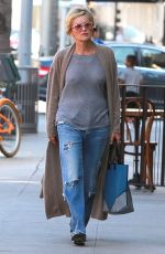 SHARON STONE Out and About in Beverly Hills 06/03/2015