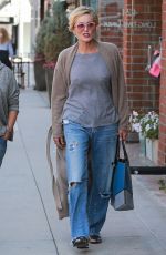 SHARON STONE Out and About in Beverly Hills 06/03/2015