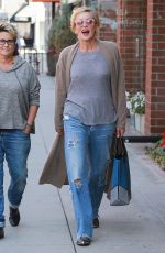 SHARON STONE Out and About in Beverly Hills 06/03/2015