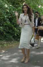 SONAM KAPOOR at Burberry Men’s Fashion Show in London