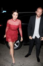 SOPHIA BUSH Arrives at Chateau Marmont in West Hollywood 06/03/2015