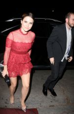 SOPHIA BUSH Arrives at Chateau Marmont in West Hollywood 06/03/2015