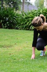 SOPHIA BUSH at Weston 5k Run in Pasadena
