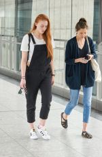 SOPHIE TURNER at Heathrow Airport in London 05/29/2015