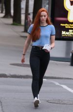SOPHIE TURNER Out and About in Montreal 06/29/2015