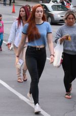 SOPHIE TURNER Out and About in Montreal 06/29/2015