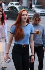 SOPHIE TURNER Out and About in Montreal 06/29/2015