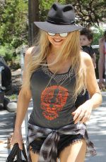 STACY FERGIE FERGUSON Out at a Park in Brentwood 06/19/2015