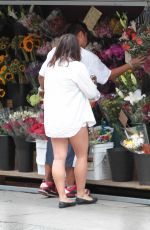 STELLA HUDGENS in Shorts Out and About in New York 06/25/2015