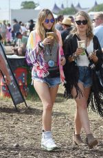 SUKI WATERHOUSE at 2015 Glastonbury Festival in Somerset