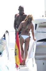 SYLVIE MEIS in Bikini at a Boat in Formentera 06/12/2015