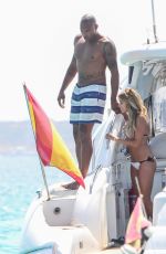SYLVIE MEIS in Bikini at a Boat in Formentera 06/12/2015