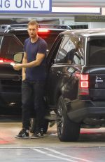 TAYLOR SWIFT and Calvin hHarris at Soho House in Hollywood 06/14/2015