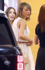 TAYLOR SWIFT and Calvin hHarris at Soho House in Hollywood 06/14/2015
